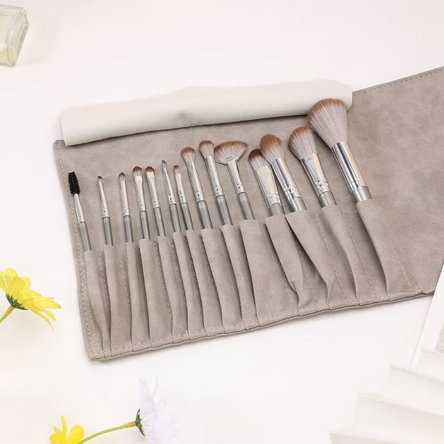 14pcs Makeup Brushes Set Complete Eye Shadow Brushes Loose Powder Blush Foundation Brushes