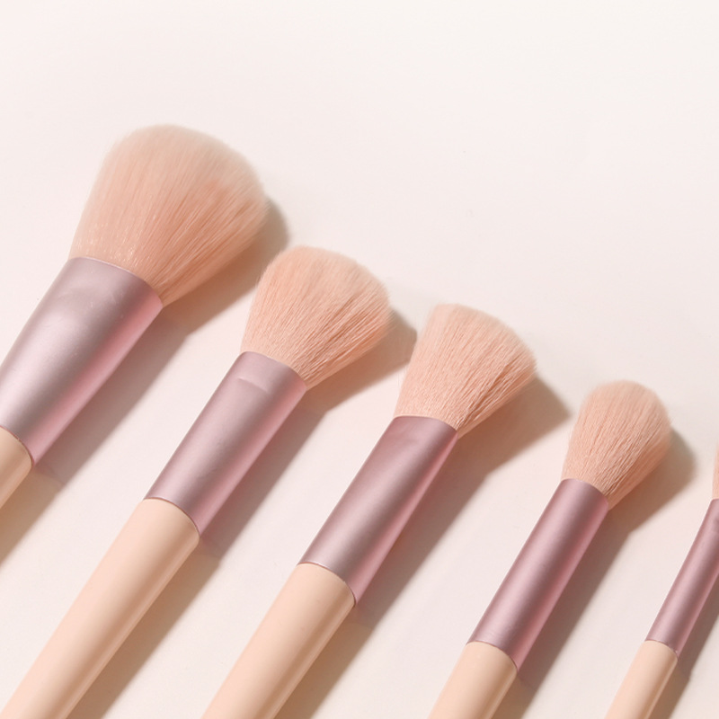 Makeup Brush Set Soft hair pink powder brush complete makeup tools